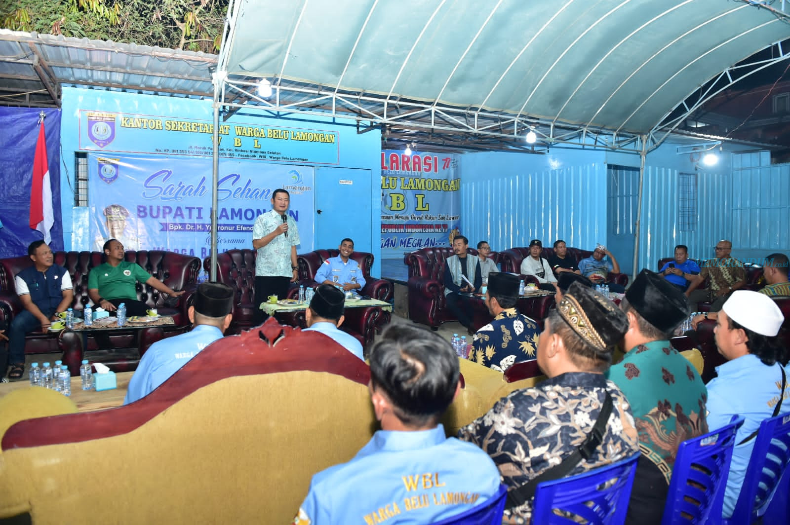 Kunjungi Warga Lamongan di Belu NTT, Pak Yes Kabarkan Perkembangan Kota Soto