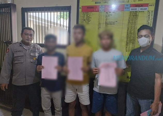 Terlibat Penganiayaan, Tiga Warga Tanggunggunung Diamankan Polisi