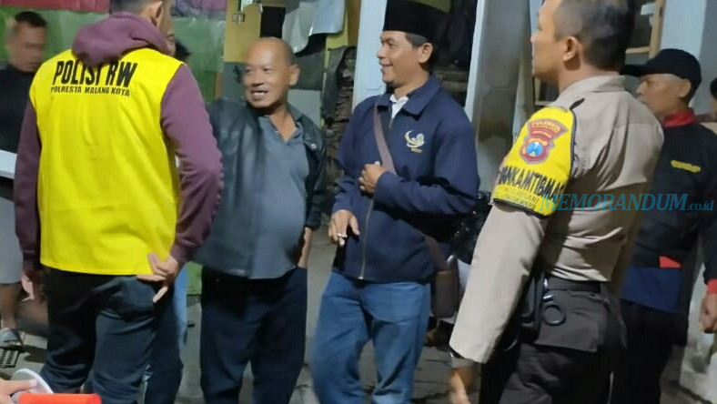 Polisi RW Kota Malang Tangani Kesalahpahaman Warga dan Mahasiswa