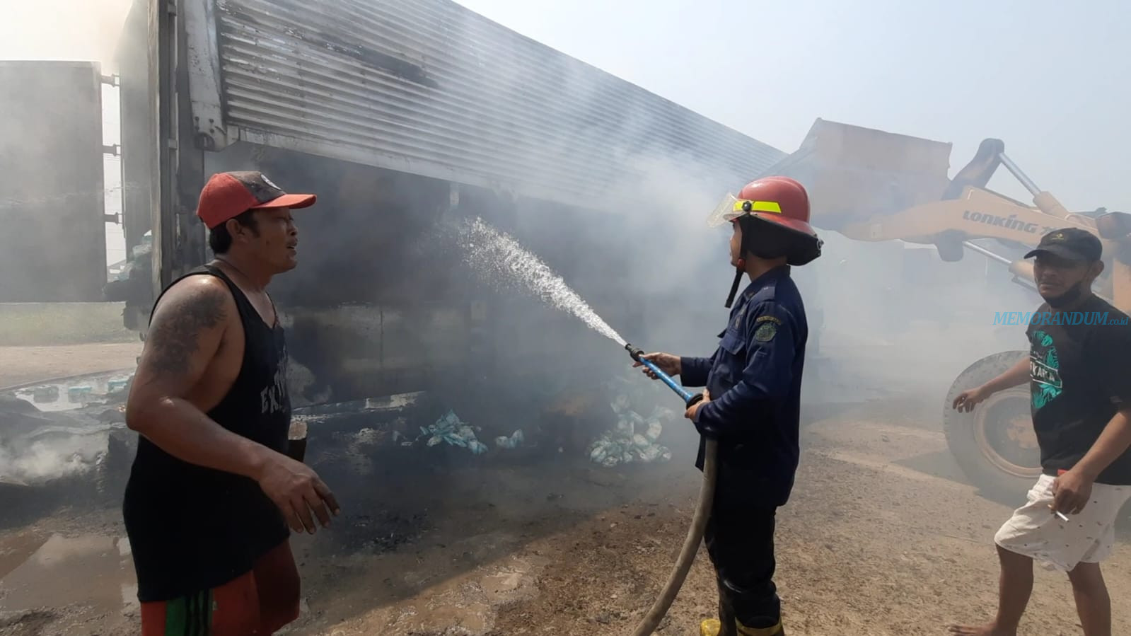 Popok Bayi Rp 200 Juta Terbakar