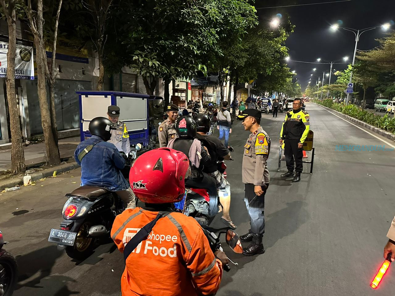 Operasi Stasioner Gabungan 2 Pilar Antisipasi Kejahatan Malam