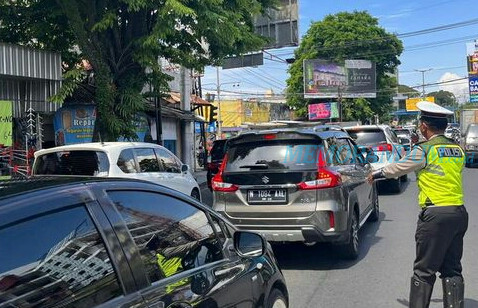 Padat Lalin Libur Panjang, Ini Strategi Satlantas Polresta Malang Kota