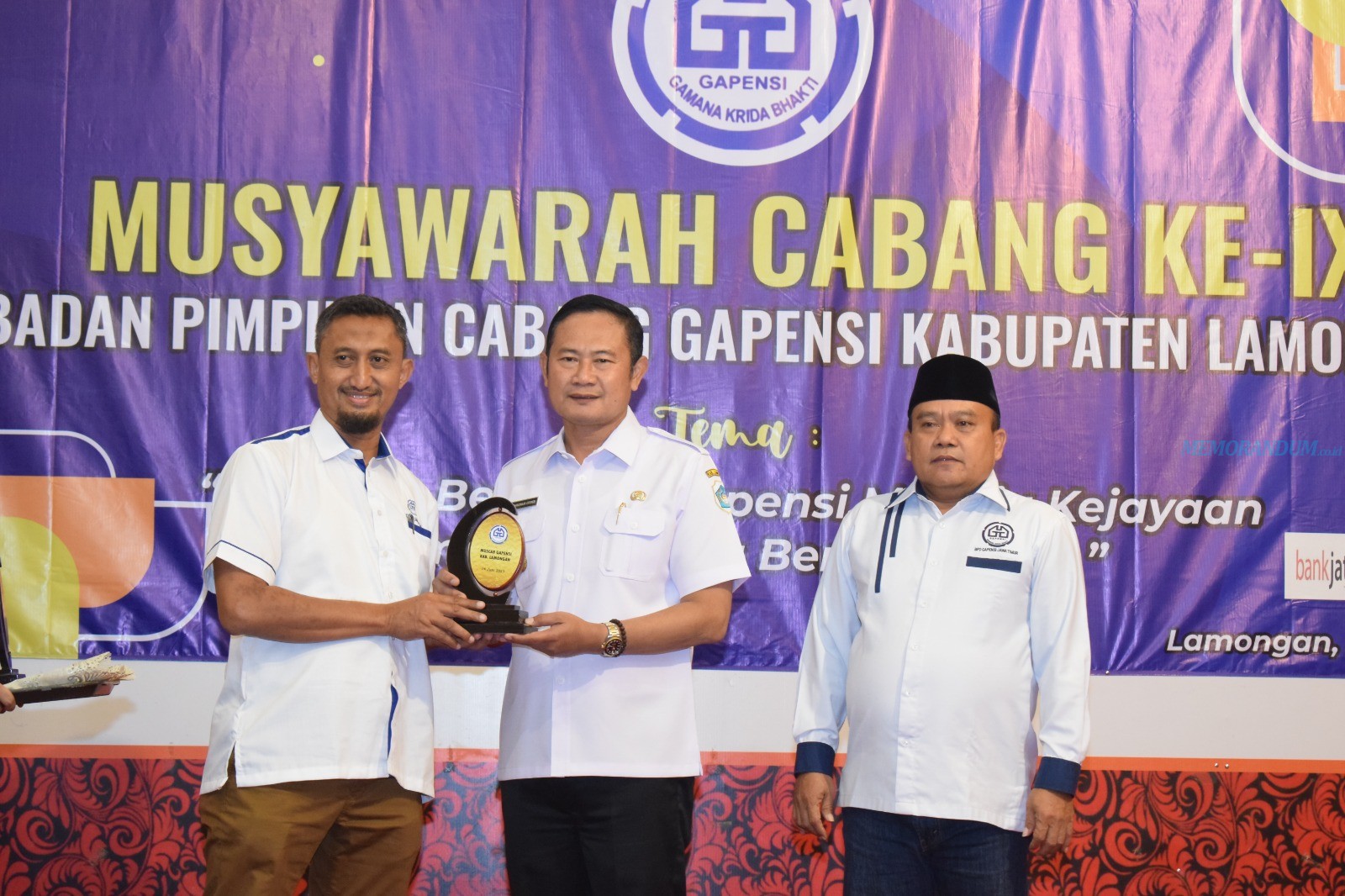 Sinergi Program Pembangunan Daerah bersama Gapensi Lamongan