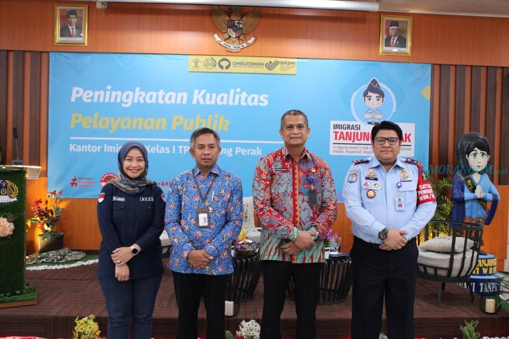 Gandeng Ombudsman dan BP3MI Jatim, Imigrasi Tanjung Perak Dongkrak Kualitas Layanan