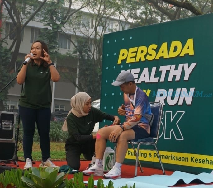 Persada Hospital Healthy Run 5K, Peserta Dikenalkan Cara Penanganan Cidera
