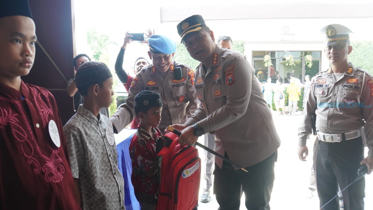 Hari Bhayangkara Ke-77, Polresta Sidoarjo Gelar Khitan Massal Ceria