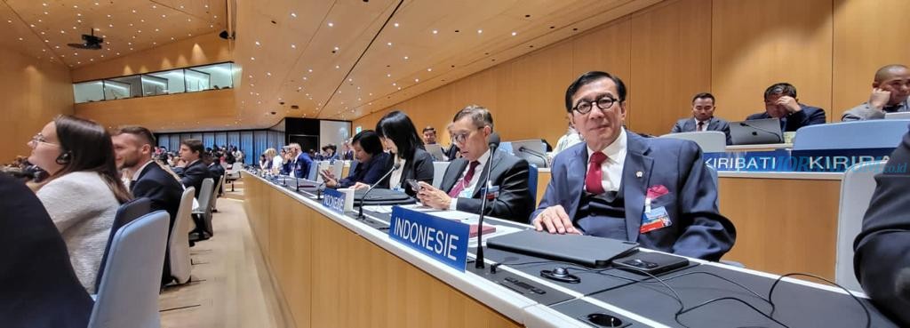 Sidang WIPO Ke-64, Menkumham Sampaikan Dukungan Indonesia pada Pemajuan Kekayaan Intelektual Global