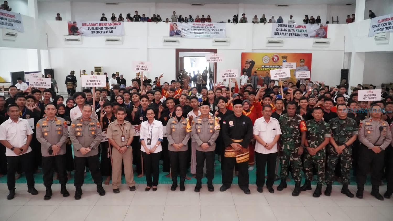 Kombes Pol Pasma Buka Kejuaraan Pencak Silat Piala Kapolrestabes Surabaya