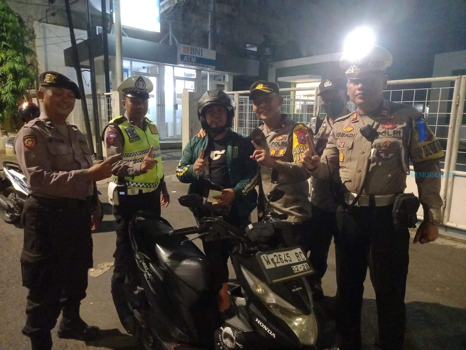 Patroli Gabungan Rayon 2 Antisipasi Kejahatan Malam