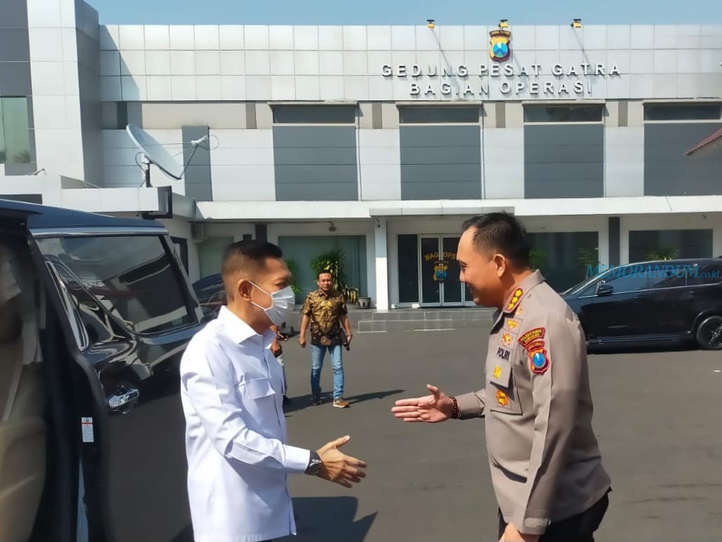 Wakil Ketua Komisi III Kunjungan Spesifik Perorangan ke Polrestabes Surabaya