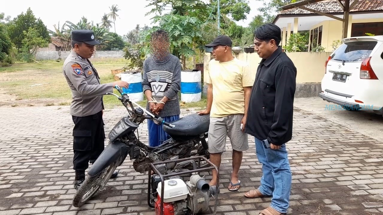 Jual Pompa Air Hasil Kejahatan di Medsos, Pria Wringin Anom Ditangkap Polisi