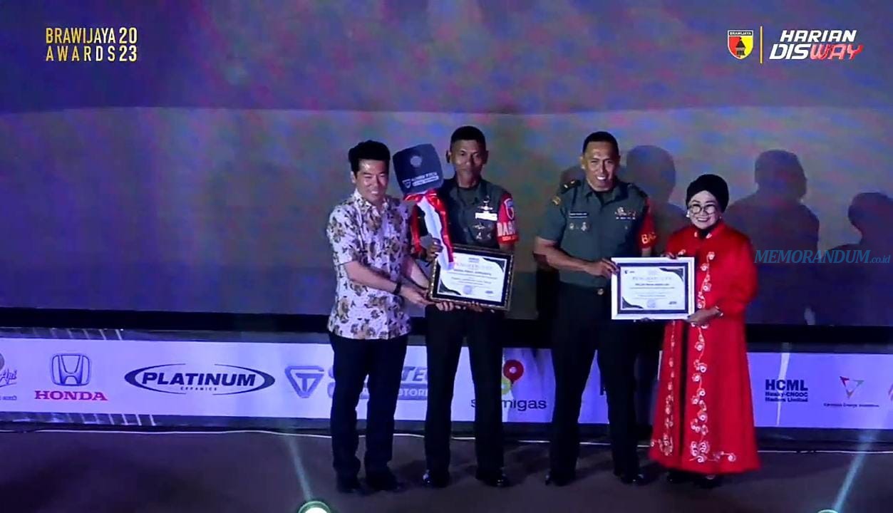 Pelda Iwan Abdillah Terima Penghargaan Babinsa Inspiratif Brawijaya Awards Berkat Serbu Sarang Sabu