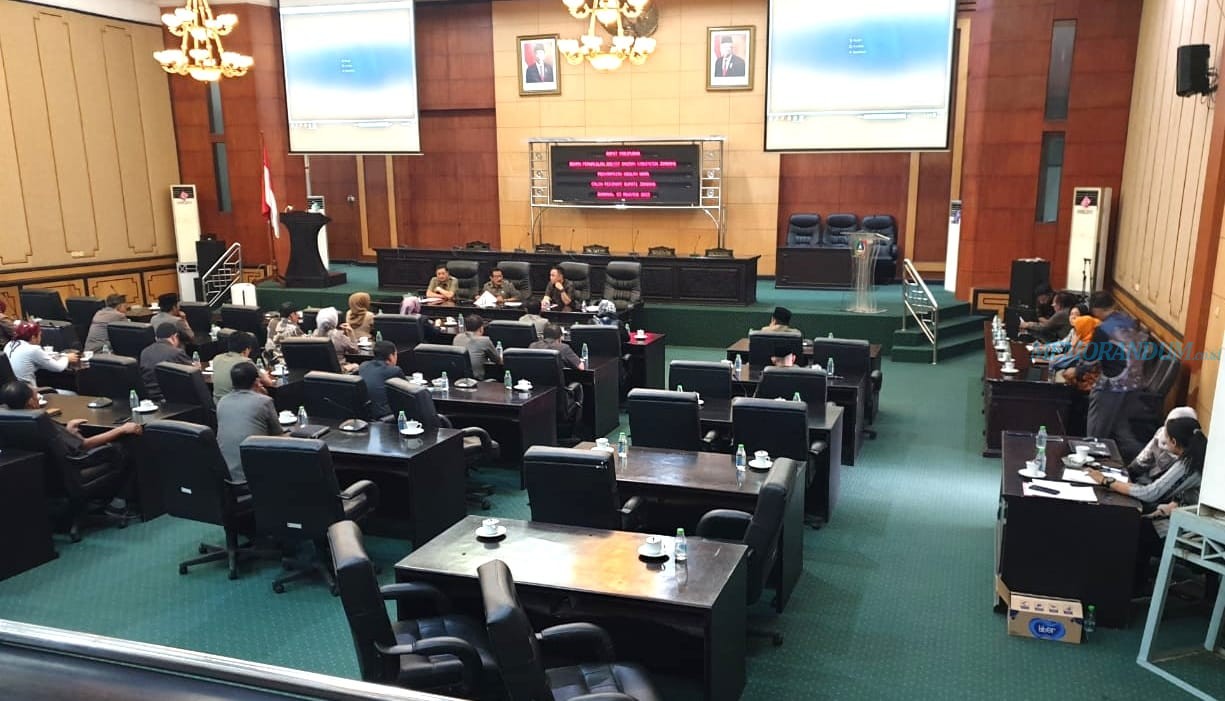 Rapat Paripurna Internal Dprd Jombang Usulkan Tiga Nama Pj Bupati