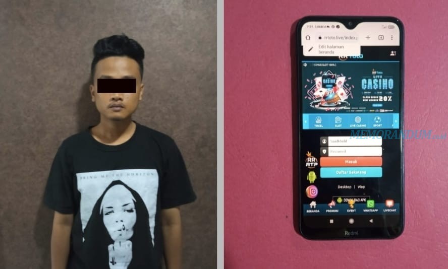 Kepergok Main Judi Online di Warkop, Mahasiswa Semester 2 Diciduk Polisi