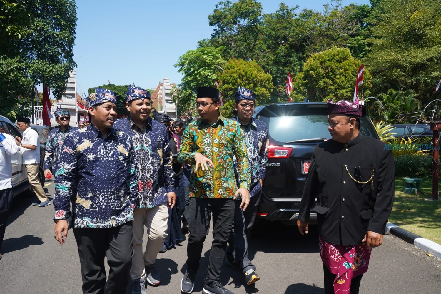 Kirab Pemilu 2024 Jalur V Tiba di Jawa Timur