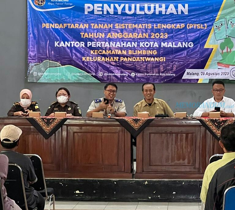 Gandeng Kejari, BPN Kota Malang Targetkan 6.000 PTSL