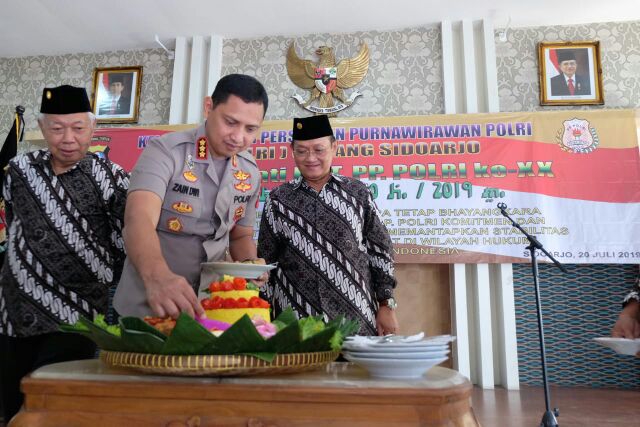 Kapolresta Sidoarjo Hadiri Acara HUT Ke-20 PP Polri