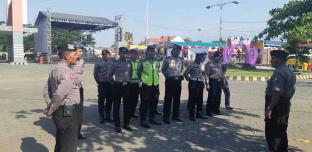 Polres Pasuruan Kota Amankan Pesta Rakyat Hari Koperasi Ke-72