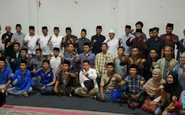 Polrestabes Surabaya Ajak Puluhan Mahasiswa Kirim Doa untuk Rendi dan Yusuf
