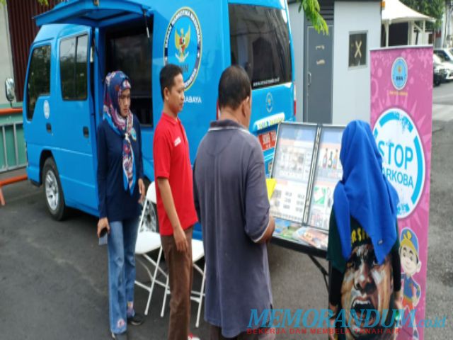 BNNK Surabaya Sosialisasi Bahaya Narkotika di CFD