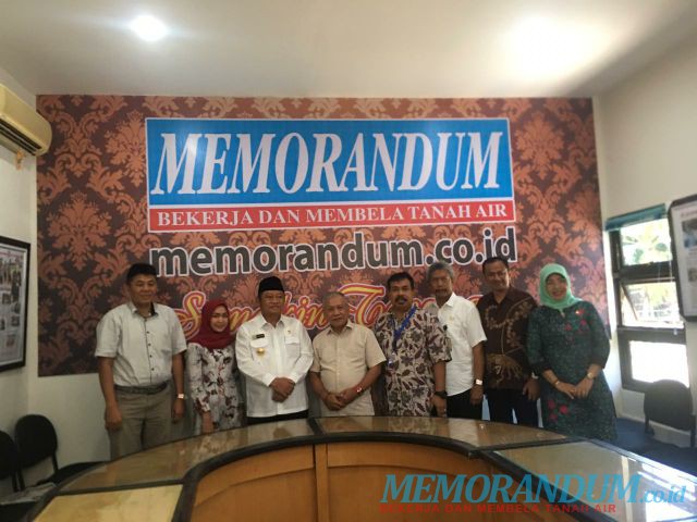 Bupati Sidoarjo Kunjungi Sahabat Karib di Kantor Memorandum