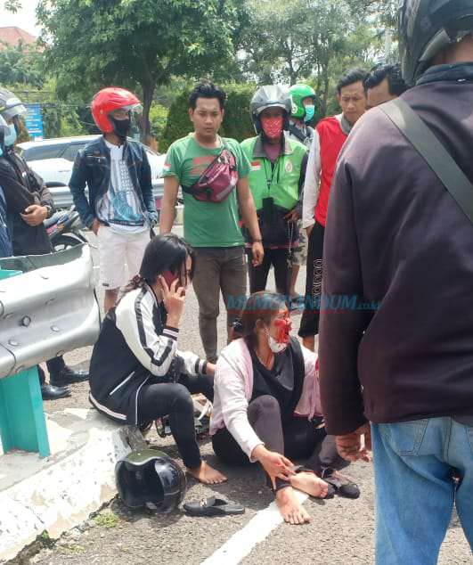 Pengendara Motor Dijambret di Jalan Prof dr Moestopo, Korban Jatuh dan Luka