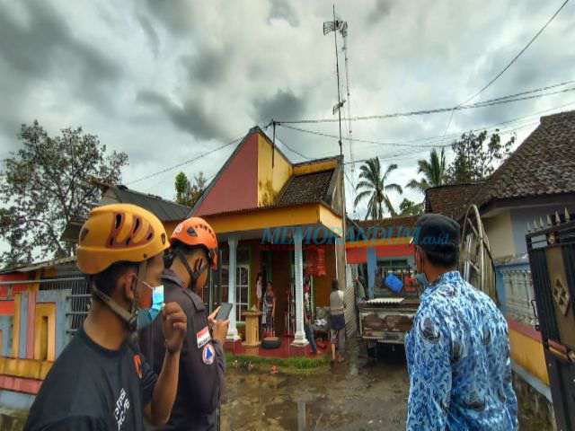 Puting Beliung Terjang Belasan Rumah Warga Dusun Sumbersari
