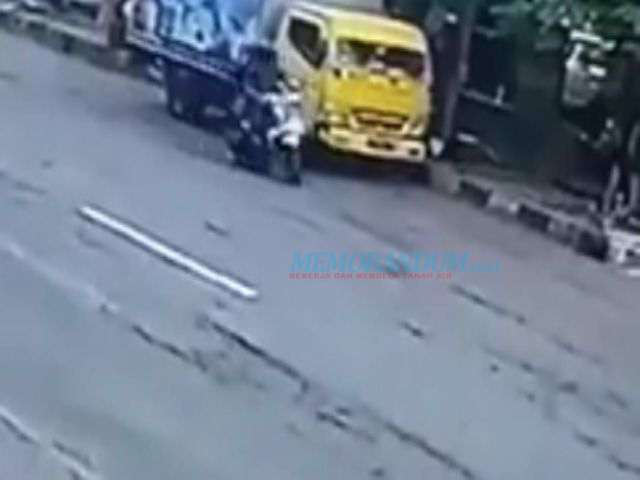 Bandit Jalanan Curi Tas Pengemudi Mobil Boks