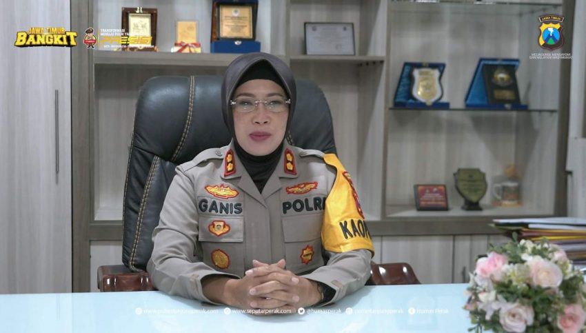 Kapolres Pelabuhan Tanjung Perak Mengucapkan Selamat HUT ke-3 Memorandum.co.id