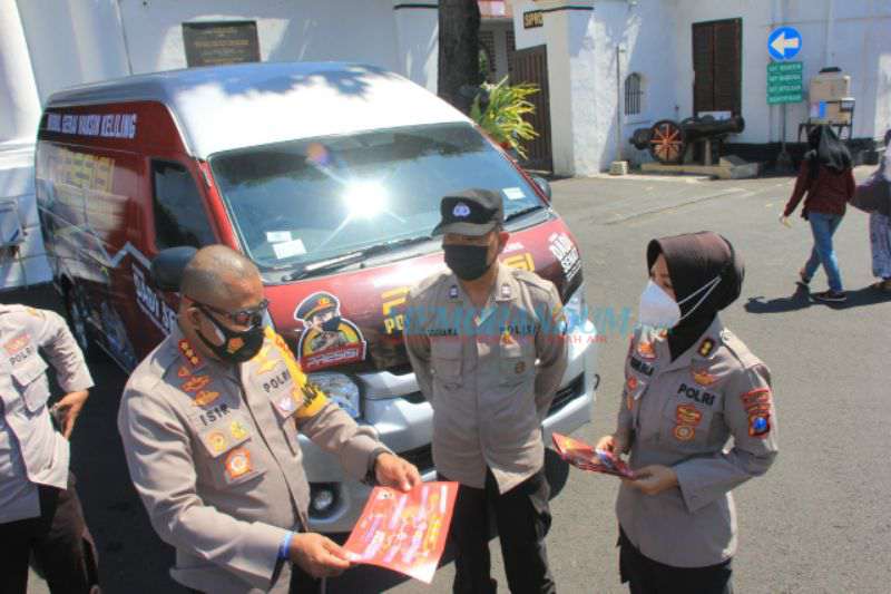 Hore, Mobil Vaksin Mulai Keliling Kampung Tangguh 