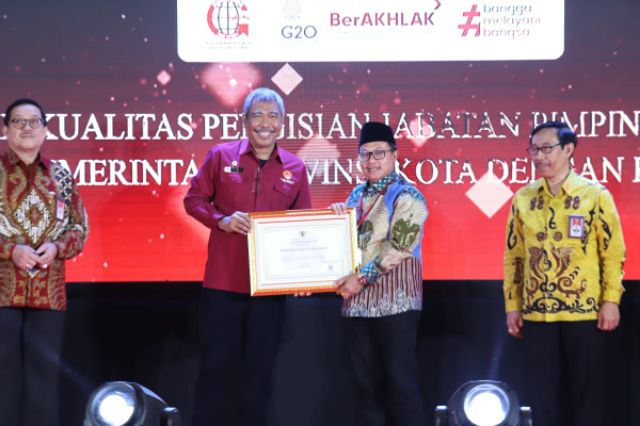Wali Kota Malang Terima Penghargaan dari KASN