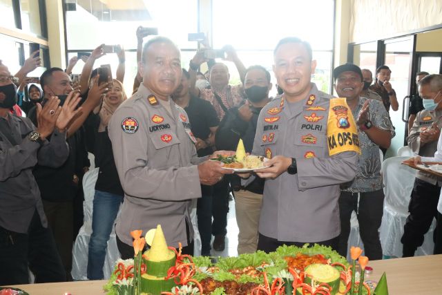 HUT Ke-71 Humas Polri, Humas Polres Blitar Tasyukuran dan Silaturahmi Bersama Wartawan