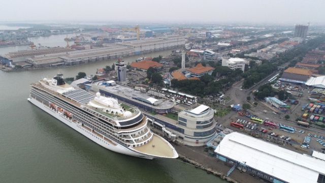 6 Kapal Pesiar Siap Sandar di Pelabuhan Tanjung Perak