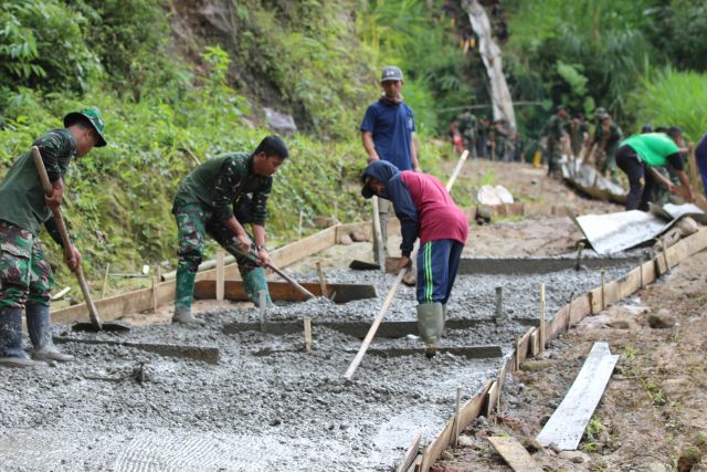 TMMD Ke-115, Asa Baru Warga Desa Gondanggunung Tulungagung