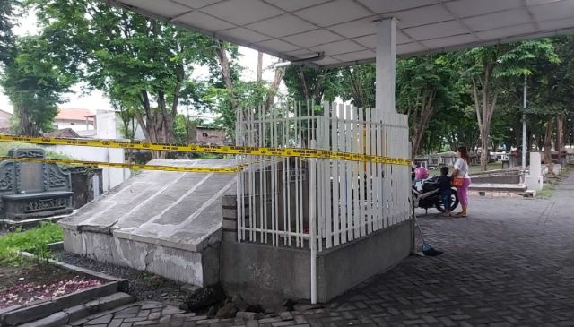 Polisi Selidiki Pencurian 2 Patung Macan di Krematorium Kembang Kuning