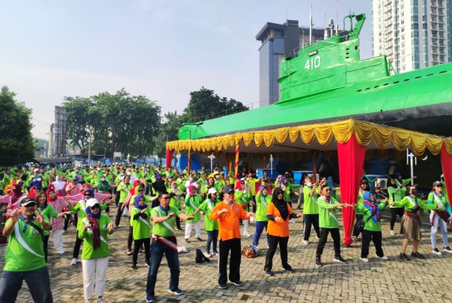 Temu Kangen, Ratusan Ikasmandela Surabaya Ramaikan Olgabers 2022