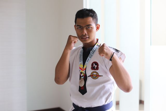 Mahasiswa Untag Sabet Medali Perak Tarung Derajat Pomnas