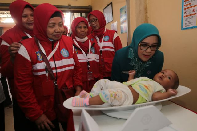 Posyandu 2 Pacar Kembang Jadi Percontohan Penurunan Stunting Nasional