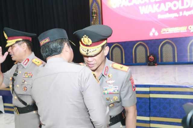 Ketiban Bintang, Brigjenpol Akhmad Yusep Gunawan Resmi Jabat Wakapolda Jatim