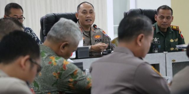 Polres Tulungagung Gelar Rakor Operasi Ketupat Semeru 2023