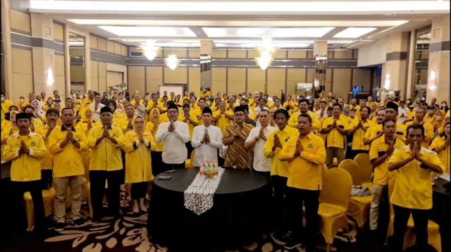 Konsolidasi Kader Golkar Surabaya, Adies Kadir Siap Menang Besar di 2024