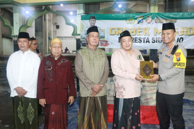 Bantu Pembangunan Masjid, Kapolresta: Rasa Berbagi dan Peduli