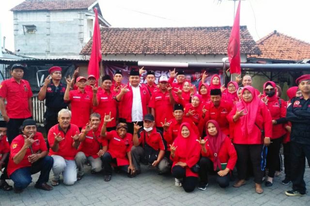 Holopis Kuntul Baris, Kader PDI-P Surabaya dan Masyarakat Dirikan 4 Posko Ganjar Presiden