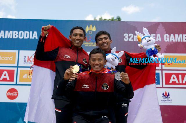 Dua Pembalap Kakak Beradik Asal Jatim Sabet Emas di Sea Games Kamboja