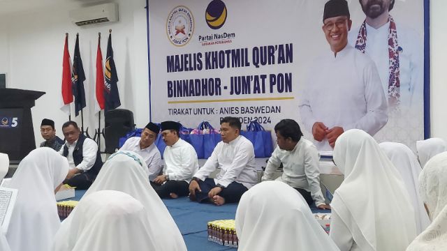 NasDem Jatim Gelar Majelis Khotmil Quran untuk Menangkan Anies di Pilpres 2024