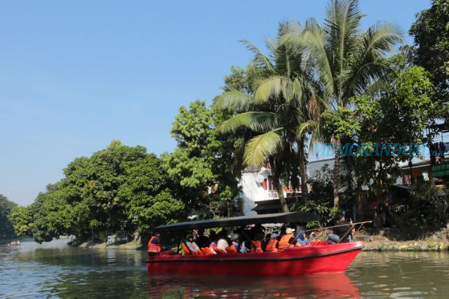 Dilengkapi Arena Bermain hingga Perahu, Taman Asreboyo Diresmikan