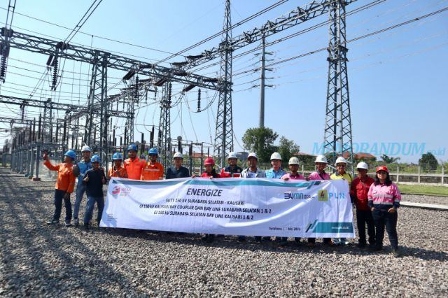 PLN Rampungkan Transmisi Listrik 150 kV Surabaya Selatan-Kalisari, TDKN Capai 74,38 Persen