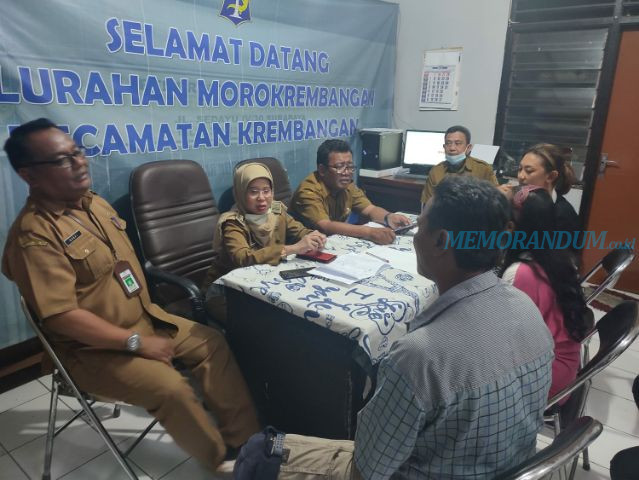 Lurah Morokrembangan Fasilitasi Keluhan Warga Tambak Asri