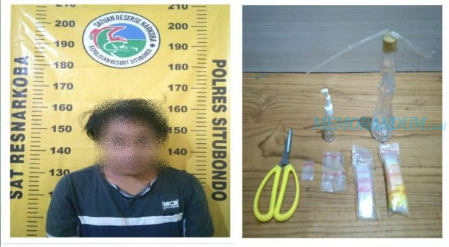 Polisi Tangkap 3 Pengedar Narkoba di Situbondo, Sita 7,23 Gram Sabu