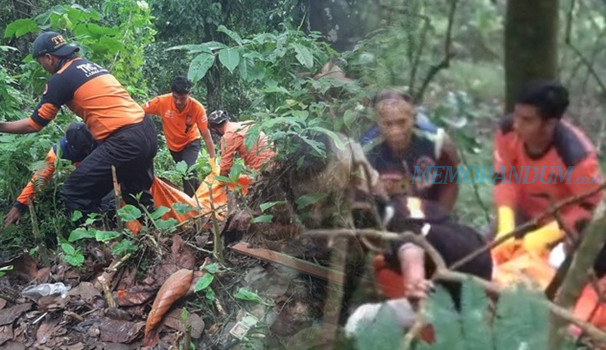 Mayat Wanita Dalam Koper Ditemukan di Jurang Gajah Mungkur